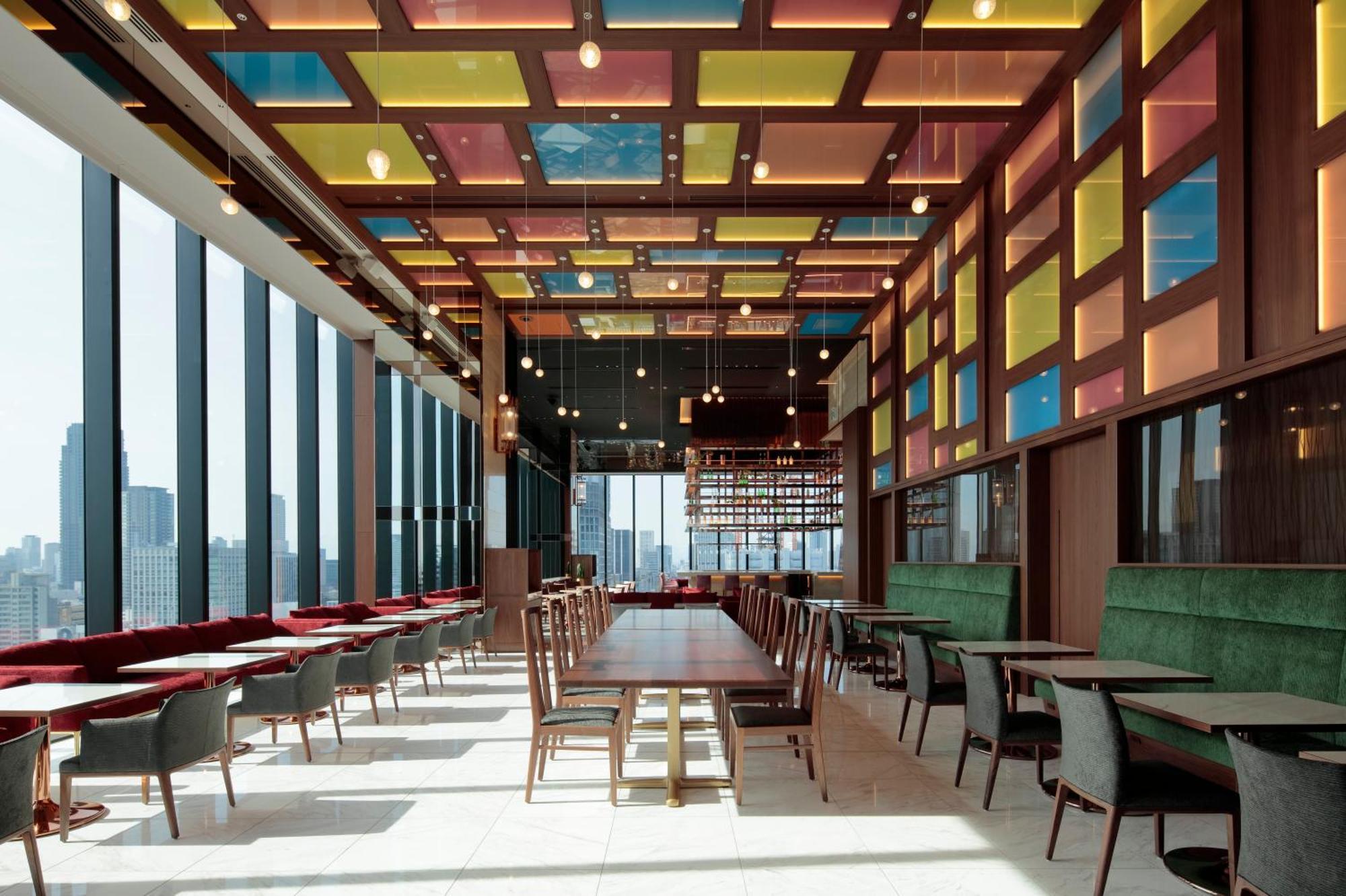 Candeo Hotels Osaka The Tower Exterior photo The 360° Sky Lounge