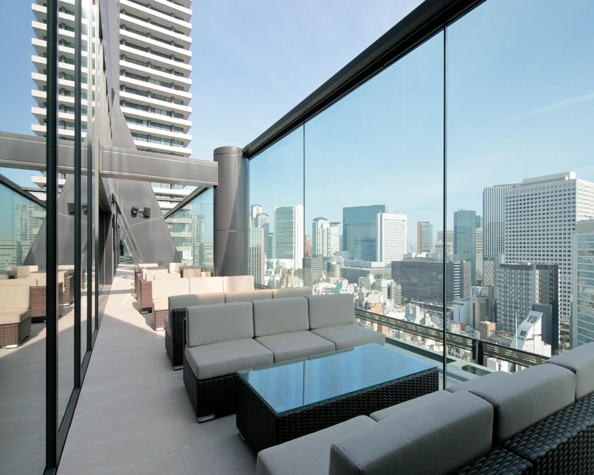 Candeo Hotels Osaka The Tower Exterior photo Sky bar