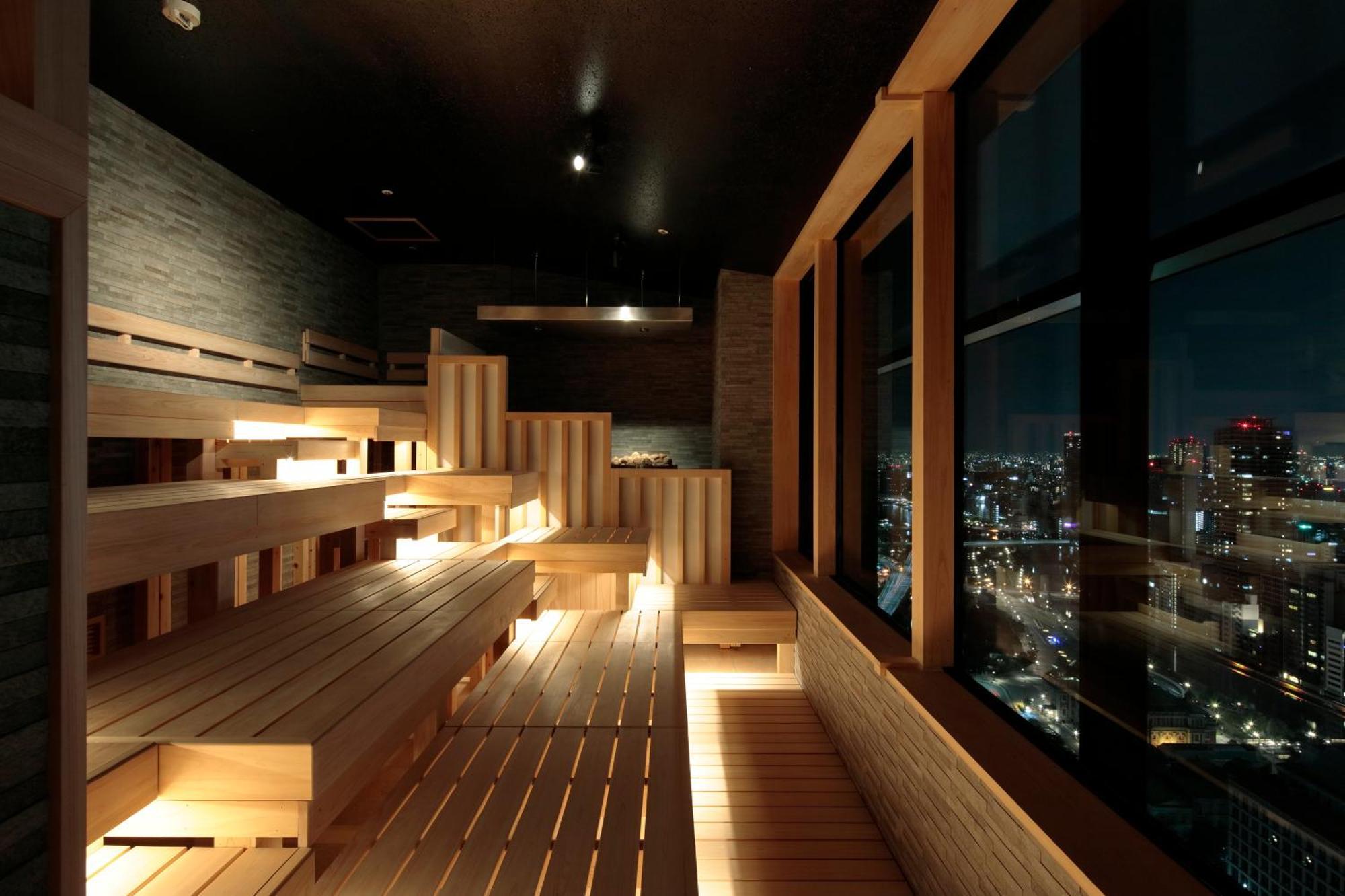 Candeo Hotels Osaka The Tower Exterior photo A modern onsen in Tokyo