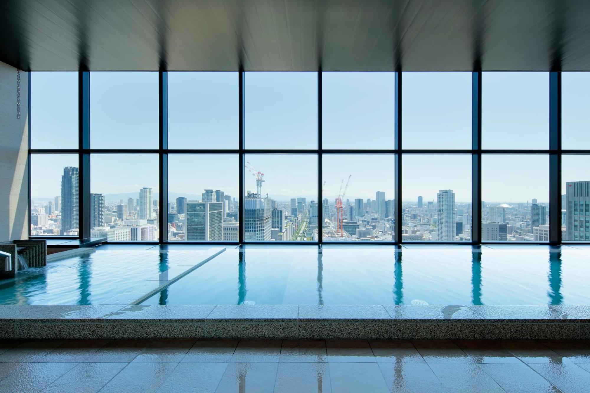 Candeo Hotels Osaka The Tower Exterior photo Skyline view from the hotel